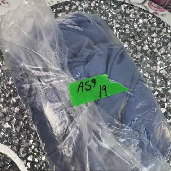 Suzy Shier dress floral cut out details flowers Blue Crochet Detail Midi Dress - Picture 10 of 10